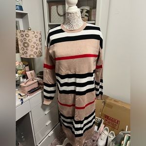 BB sweater stretch dress